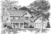 Traditional Style House Plan - 4 Beds 2.5 Baths 2703 Sq/Ft Plan #329-262 