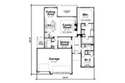 Ranch Style House Plan - 2 Beds 2 Baths 1788 Sq/Ft Plan #20-2255 