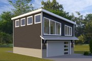 Modern Style House Plan - 1 Beds 1 Baths 998 Sq/Ft Plan #1060-381 