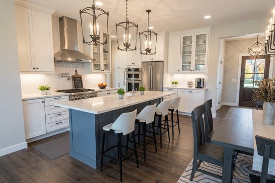Interior - Kitchen for Craftsman House Plan #51-1548 - 2 bed, 2 bath