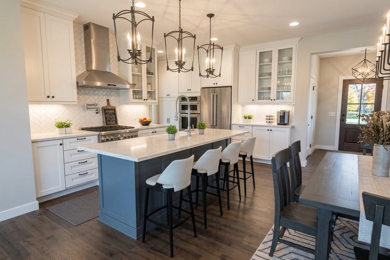 Home Plan - Interior - Kitchen for Craftsman House Plan #51-1548 - 2 bed, 2 bath
