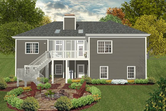 Craftsman, Traditional, Front Elevation