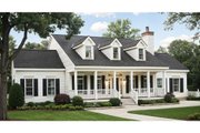 Traditional Style House Plan - 3 Beds 2 Baths 1331 Sq/Ft Plan #3-111 