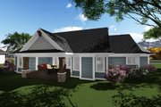 Ranch Style House Plan - 2 Beds 2.5 Baths 2318 Sq/Ft Plan #70-1273 