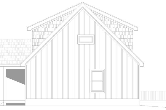 Exterior - Other Elevation 1 for Southern House Plan #932-795 - 3 bed, 2.5 bath