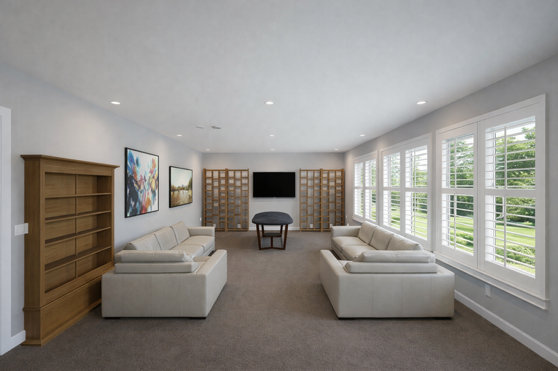 Architectural House Design - Interior - Family Room 2 for Traditional House Plan #1060-444 - 4 bed, 3.5 bath