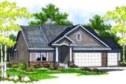 Traditional Style House Plan - 4 Beds 2.5 Baths 2787 Sq/Ft Plan #70-693 