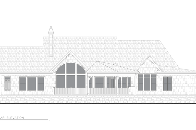 Dream House Plan - Exterior - Other Elevation 1 for Country House Plan #54-715 - 3 bed, 4 bath