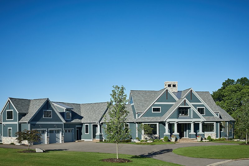 House Blueprint - Craftsman Exterior - Front Elevation Plan #928-292