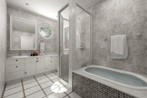 Interior - Master Bathroom for Cottage House Plan #45-368 - 2 bed, 2 bath