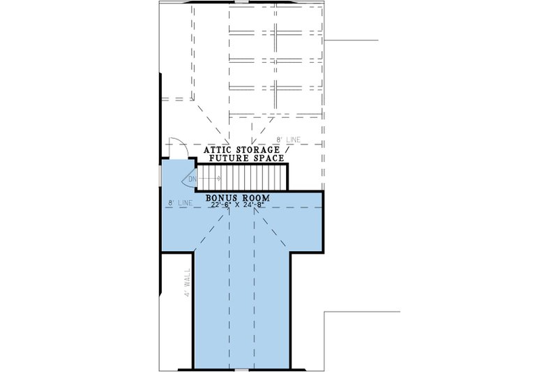 House Plan Design - Floor Plan - Upper Floor for Farmhouse House Plan #923-440 - 3 bed, 2.5 bath