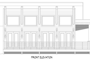 Exterior - Front Elevation 3 for Modern House Plan #932-730 - 1 bed, 1.5 bath
