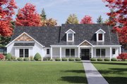 Farmhouse Style House Plan - 4 Beds 3.5 Baths 3131 Sq/Ft Plan #1096-125 