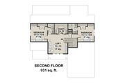Farmhouse Style House Plan - 3 Beds 3.5 Baths 2453 Sq/Ft Plan #51-1146 
