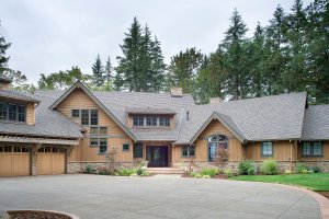 Front View - 5200 square foot Craftsman Home