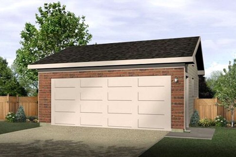 Home Plan - Traditional Exterior - Front Elevation Plan #22-438