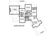 European Style House Plan - 4 Beds 3.5 Baths 4154 Sq/Ft Plan #413-133 
