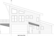 Contemporary Style House Plan - 4 Beds 2.5 Baths 2147 Sq/Ft Plan #932-1118 Exterior 