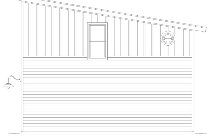 Dream House Plan - Exterior - Other Elevation 1 for Contemporary House Plan #932-763 - 2 bed, 1 bath
