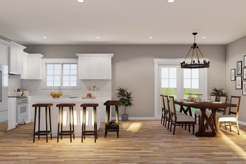 House Blueprint - Interior - Kitchen for Farmhouse House Plan #923-339 - 3 bed, 2.5 bath