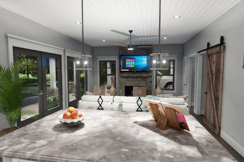 Home Plan - Interior - Kitchen 2 for Cottage House Plan #120-273 - 3 bed, 2 bath