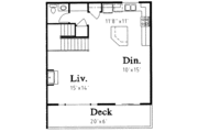 Traditional Style House Plan - 2 Beds 1.5 Baths 2514 Sq/Ft Plan #303-408 