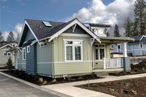 Exterior - Other Elevation for Craftsman House Plan #895-47 - 2 bed, 2 bath