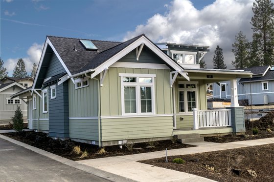 Exterior - Other Elevation for Craftsman House Plan #895-47 - 2 bed, 2 bath