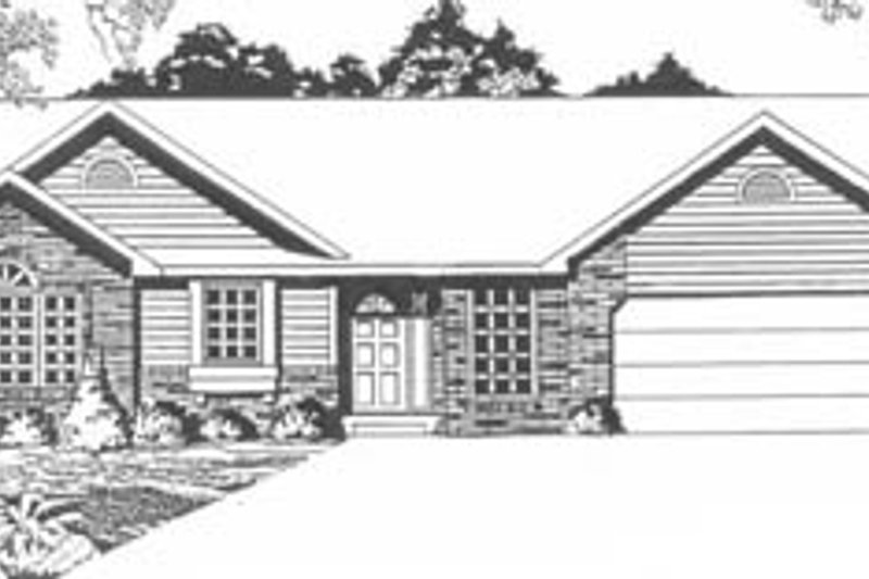 House Design - Traditional Exterior - Front Elevation Plan #58-150