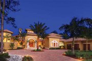 Mediterranean Style House Plan - 5 Beds 5 Baths 8088 Sq/Ft Plan #930-327 