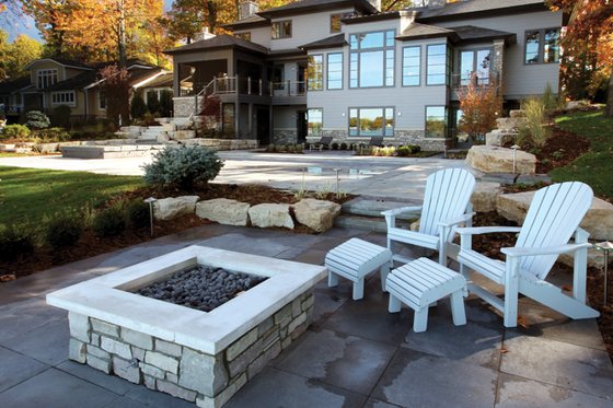 Exterior - Outdoor Living for Contemporary House Plan #928-261 - 4 bed, 4.5 bath