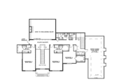 European Style House Plan - 4 Beds 4.5 Baths 6571 Sq/Ft Plan #17-3329 