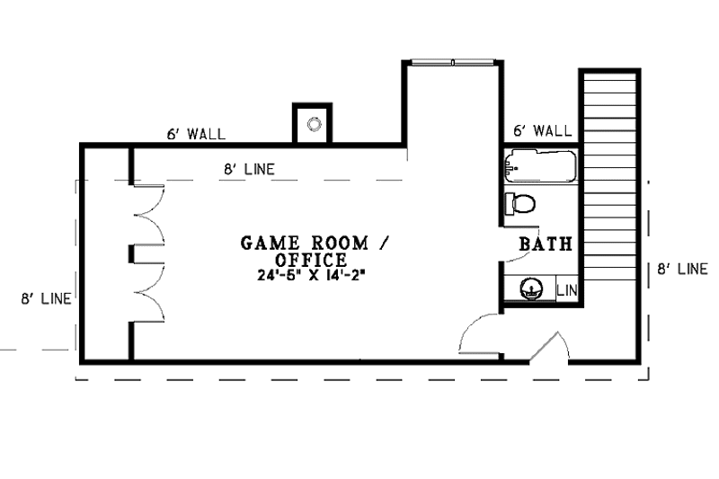 House Plan Design - Floor Plan - Upper Floor for Traditional House Plan #17-3139 - 4 bed, 4.5 bath