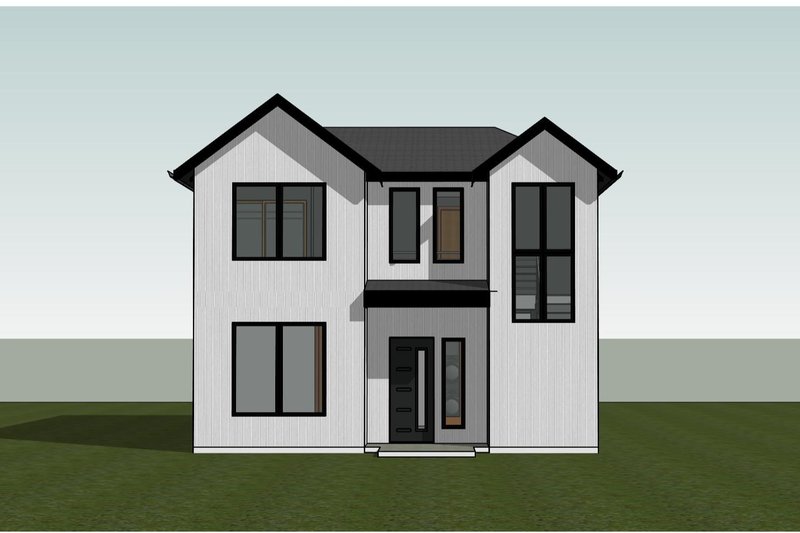 House Plan Design - Exterior - Front Elevation 5 for Farmhouse House Plan #1066-221 - 3 bed, 2.5 bath