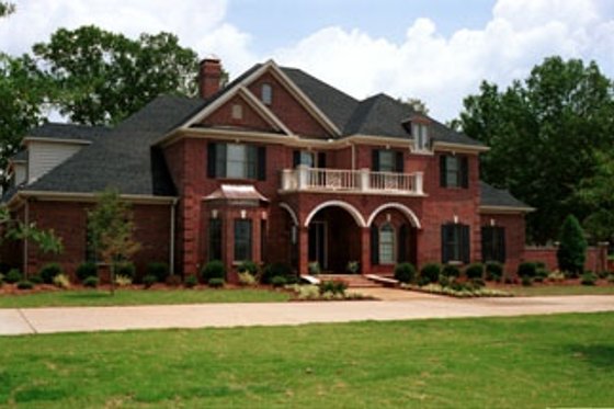Exterior - Other Elevation for European House Plan #17-222 - 5 bed, 4.5 bath