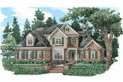 European Style House Plan - 4 Beds 3.5 Baths 3693 Sq/Ft Plan #927-531 