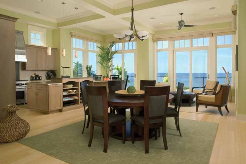 House Design - Interior - Dining Room for Traditional House Plan #928-95 - 3 bed, 3.5 bath