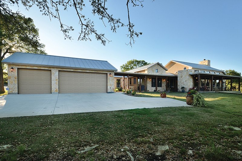 Dream House Plan - Exterior - Rear Elevation 2 for Country House Plan #140-171 - 3 bed, 2.5 bath