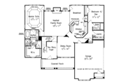 Country Style House Plan - 4 Beds 3 Baths 2550 Sq/Ft Plan #927-915 