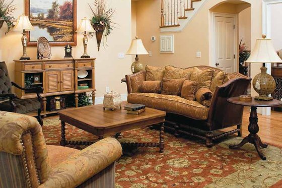 Interior - Family Room for Craftsman House Plan #927-133 - 3 bed, 2.5 bath