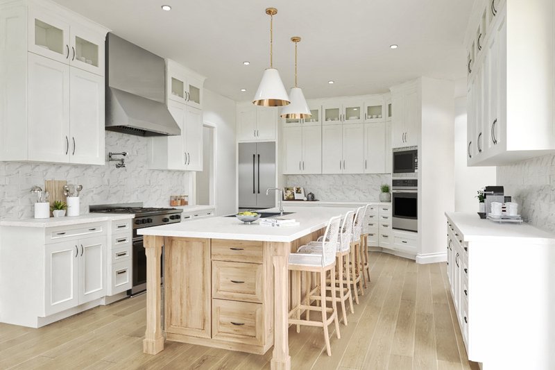 Dream House Plan - Interior - Kitchen 1 for Traditional House Plan #54-720 - 6 bed, 4 bath