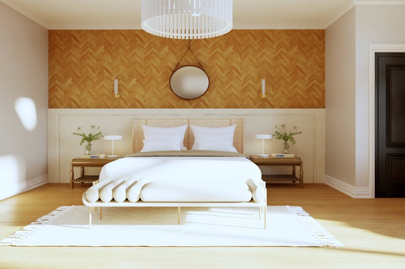 Home Plan - Interior - Master Bedroom for Contemporary House Plan #1064-332 - 5 bed, 6 bath