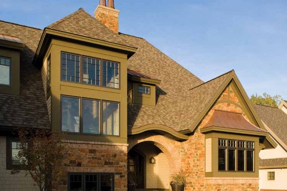 Exterior - Front Elevation 4 for European House Plan #928-180 - 3 bed, 3.5 bath