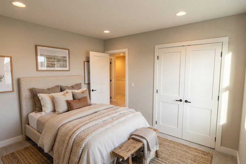 Home Plan - Interior - Bedroom 2 for Farmhouse House Plan #51-1517 - 4 bed, 2.5 bath