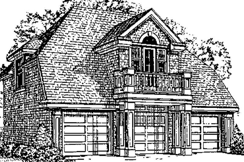 Home Plan - Exterior - Front Elevation Plan #410-3578