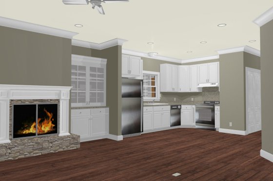 Interior - Other for Country House Plan #44-159 - 2 bed, 2 bath