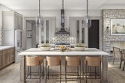 Modern Style House Plan - 3 Beds 2 Baths 2028 Sq/Ft Plan #455-568 