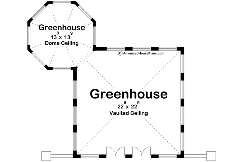 House Blueprint - Floor Plan - Main Floor for Beach House Plan #455-759, 0 bath