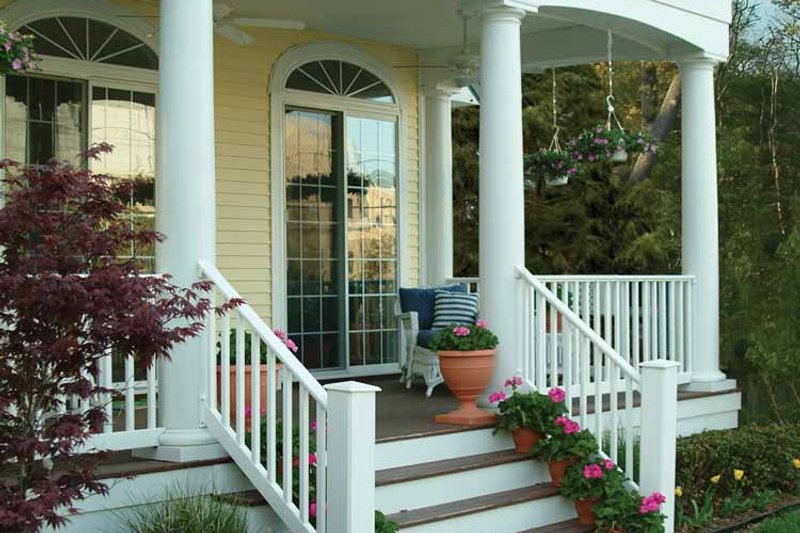Home Plan - Exterior - Rear Elevation 2 for Country House Plan #930-81 - 3 bed, 2.5 bath