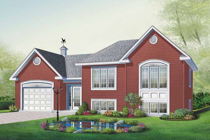Home Plan - Traditional Exterior - Front Elevation Plan #23-2402